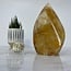 Golden Healer Quartz (Yellow Hematoid) Flame Point - Large (4-5")