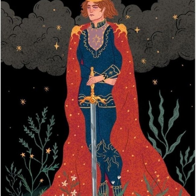 Zodiac Tarot in a Tin Pocket Cards Deck