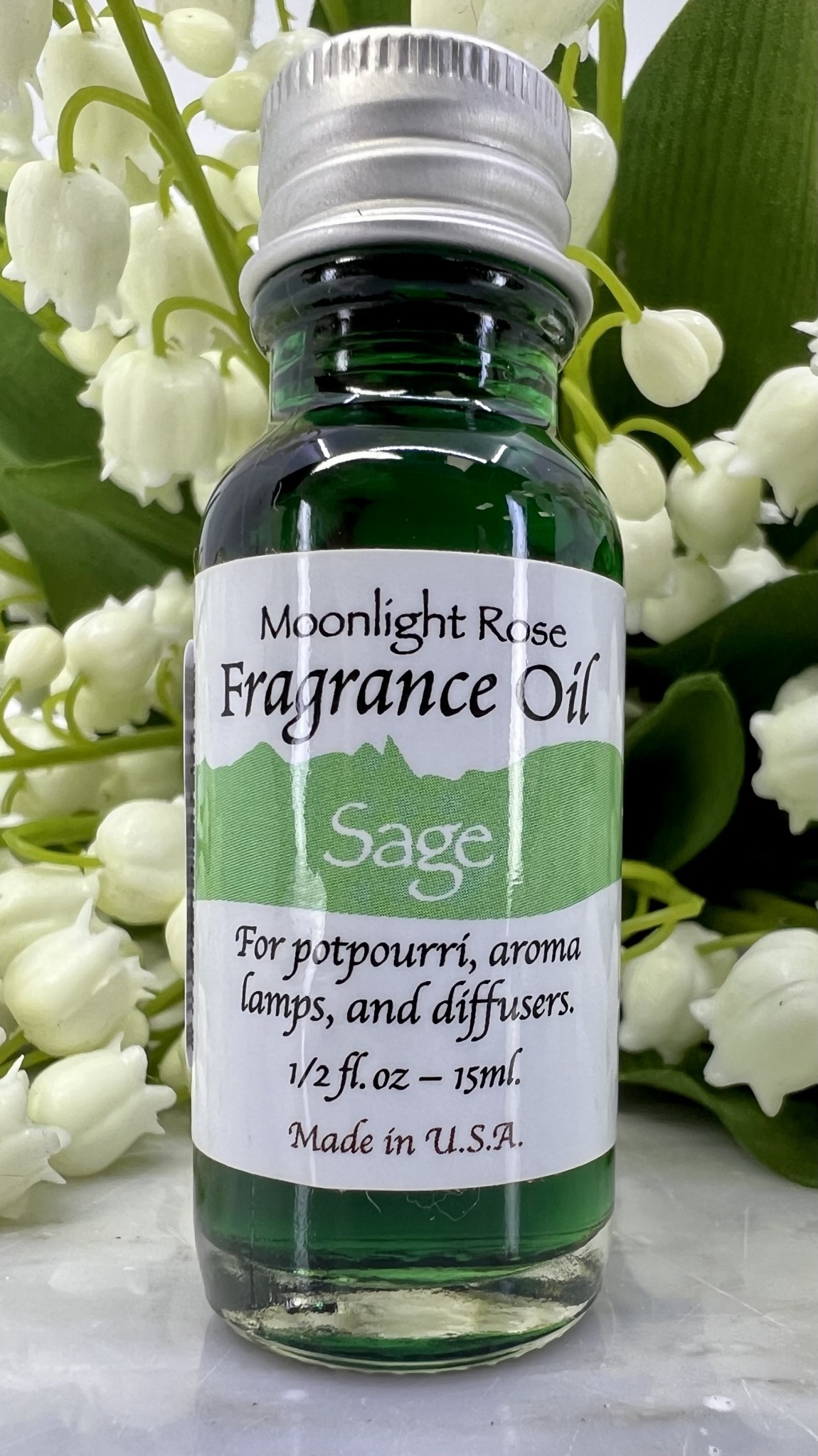 Sage Fragrance OilMoonlight Rose 15ml