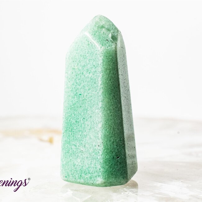 Green Aventurine Towers Points Generators - Mini 1"