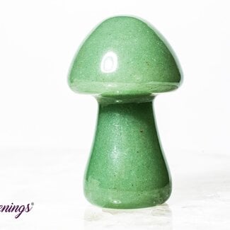 Green Aventurine Mushroom-Medium 2"