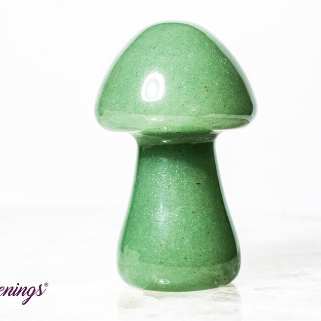 Green Aventurine Mushrooms-Medium 2"
