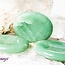 Green Aventurine Worry (Thumb Fidget Relaxation Pocket) Stones - Large Oval