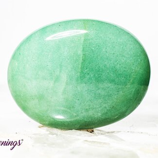 Green Aventurine Palm Pillow Pocket Stones