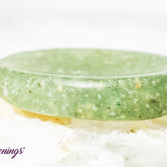 Green Aventurine Worry (Thumb Fidget Relaxation Pocket) Stones - Medium Oval