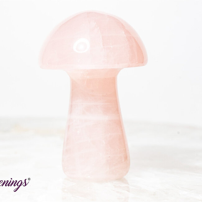 Rose Quartz Mushrooms-Medium 2"