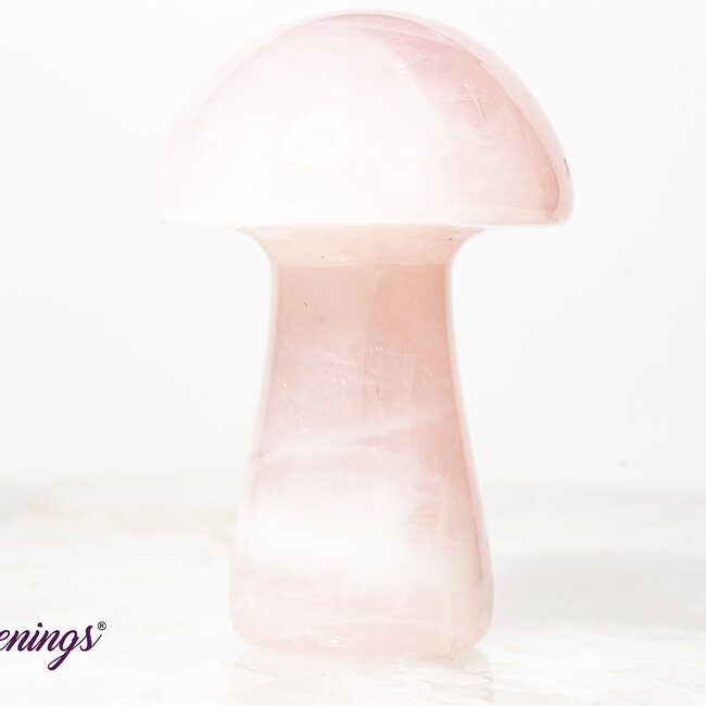 Rose Quartz Mushrooms-Medium 2"