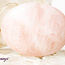 Rose Quartz Palm Pillow Pocket Stone