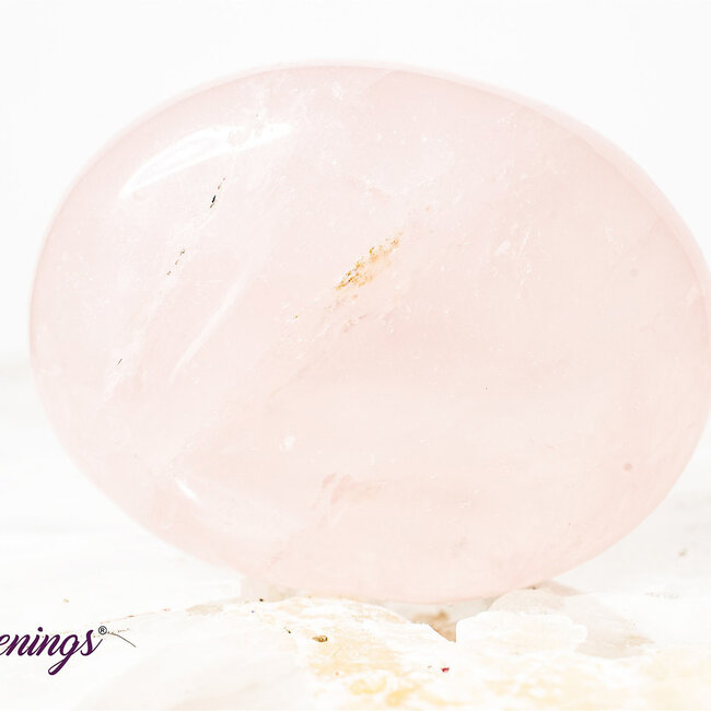 Rose Quartz - Palm Pillow Pocket Stones