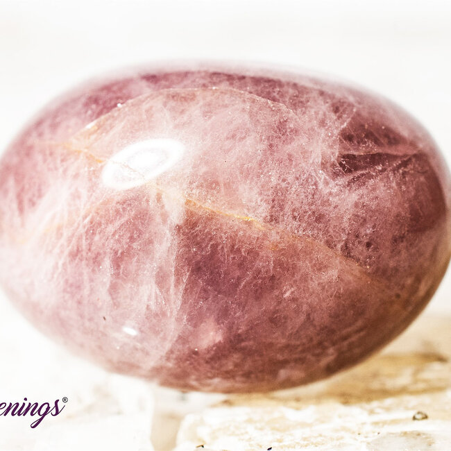 Purple Rose Quartz - Tumbled Large