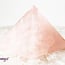 Rose Quartz Pyramids - Large (2")