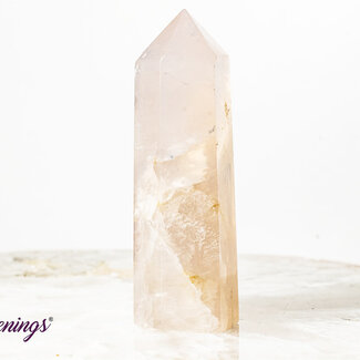 Blue Rose Quartz Tower Generator Point - Medium (3 - 4")