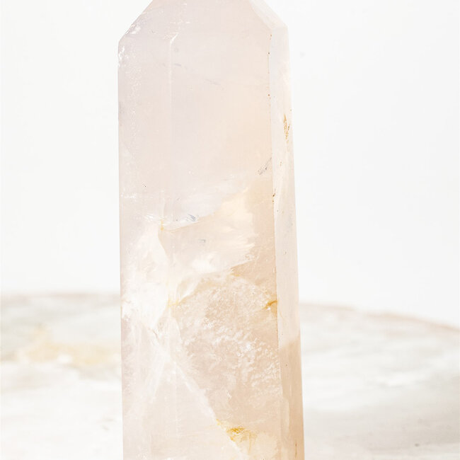 Blue Rose Quartz Tower Generator Point - Medium (3 - 4")