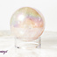 Aura Rose Quartz Sphere Orb - (40-45mm)