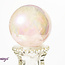 Aura Rose Quartz Sphere Orb - (40-45mm)