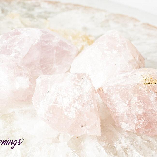 Rose Quartz - Medium Rough Raw Natural