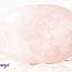 Rose Quartz Palm Pillow Pocket Stone - Large Gallet