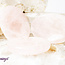 Rose Quartz Worry (Thumb Fidget Relaxation Pocket) Stones - Oval Medium