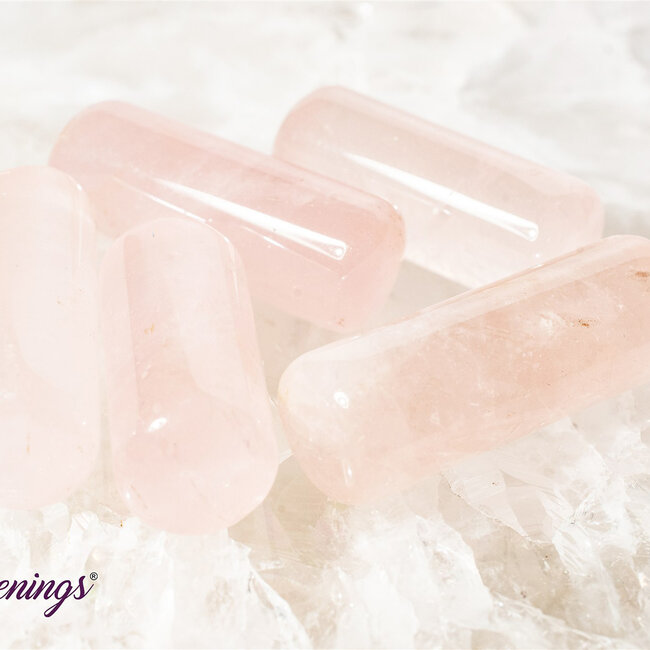 Rose Quartz - Cylinder Pipes