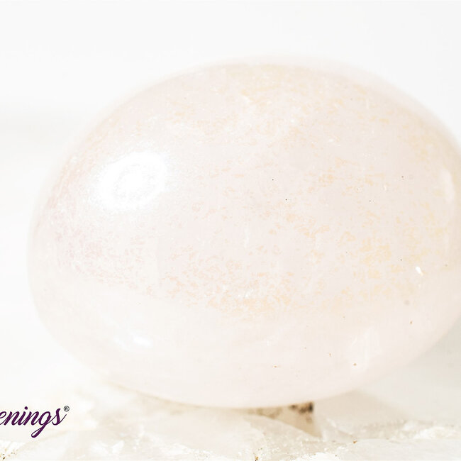 Pink Aura Rose Quartz - Large Tumbled