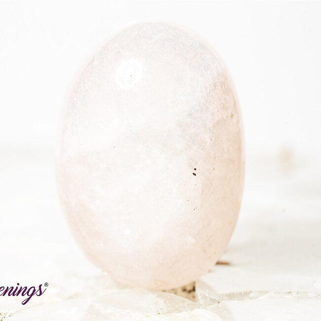 Pink Aura Rose Quartz - Large Tumbled