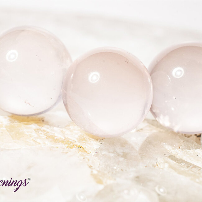 Star Rose Quartz Sphere Orb (10 - 25mm)