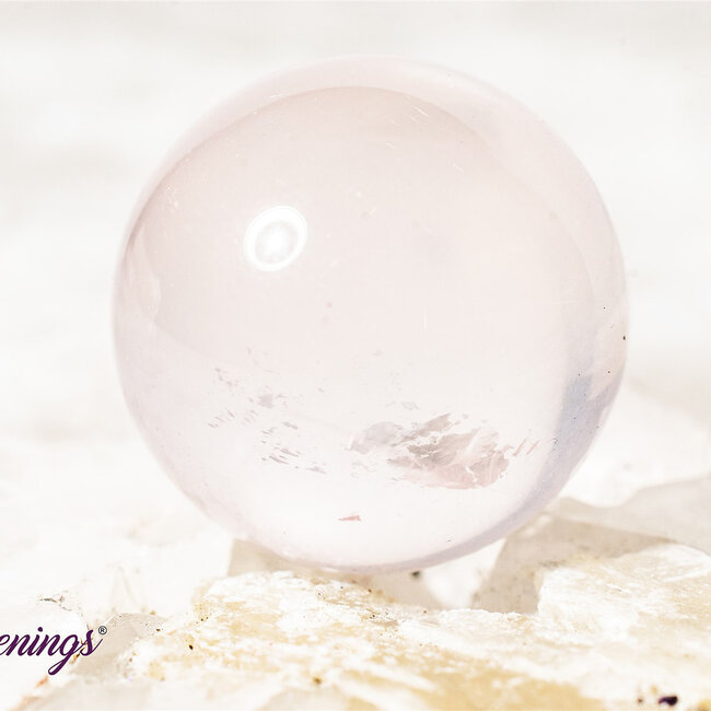 Star Rose Quartz Sphere Orb (10 - 25mm)