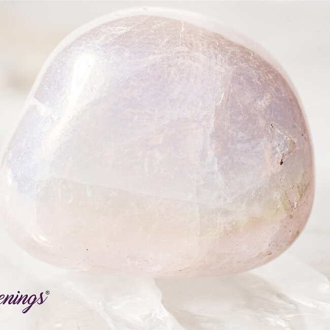Pink Aura Rose Quartz - Tumbled