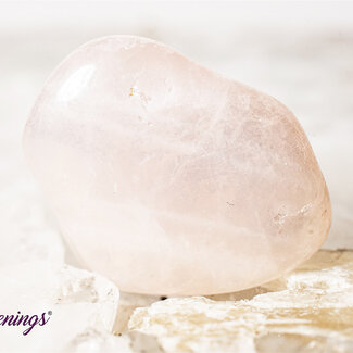 Aura Rose Quartz - Tumbled