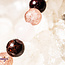 Rose Quartz, Strawberry Quartz, & Garnet Bracelet- 6mm