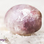 Pink Ruby Red (Rubellite) Tourmaline in Lepidolite (Unicorn Stone)- Tumbled Smooth