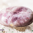 Pink Ruby Red (Rubellite) Tourmaline in Lepidolite (Unicorn Stone)- Tumbled Smooth