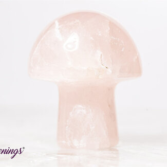 Rose Quartz Mushroom - Medium