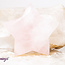 Rose Quartz Star- Large 2"