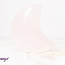 Rose Quartz Moons (Chunky) Medium