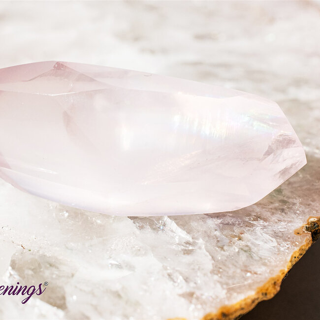 Rose Quartz with Rainbows Free Forms - Small (1-2")