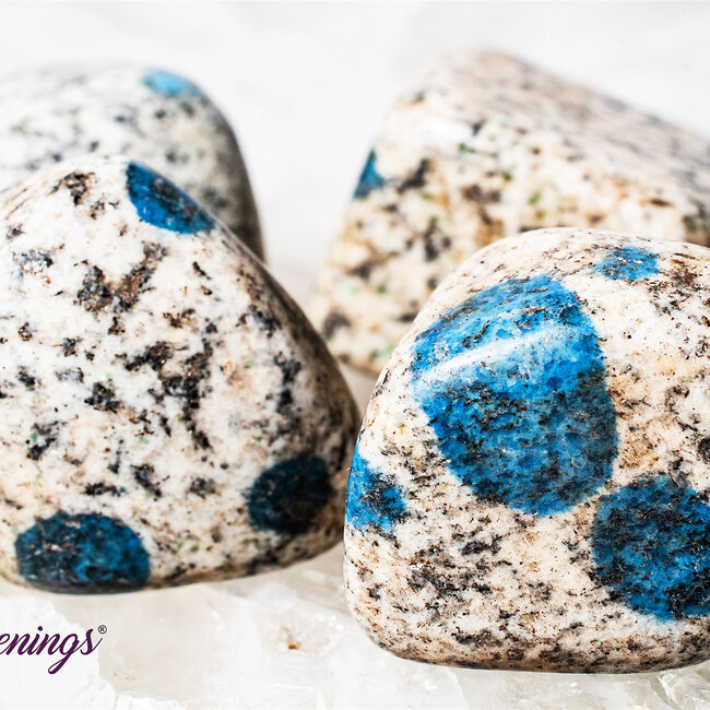 K2 with Azurite - Tumbled