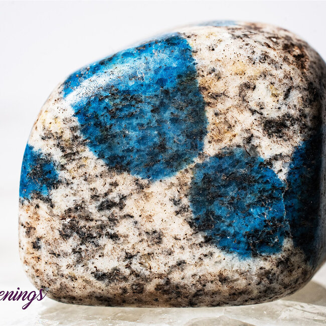 K2 with Azurite - Tumbled