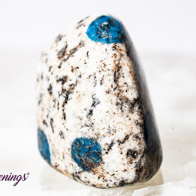 K2 with Azurite - Tumbled