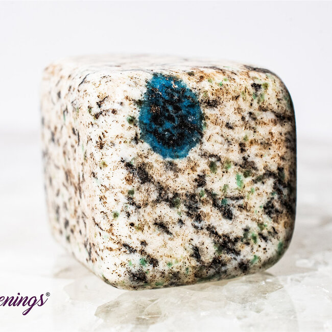 K2 with Azurite - Tumbled