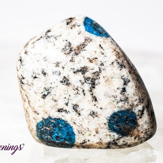 K2 with Azurite - Tumbled