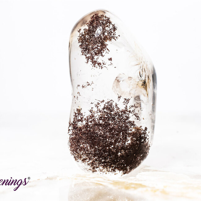 Lodolite (Ghost Garden Landscape) Quartz - Tumbled (Ladolite Chlorite Scenic)