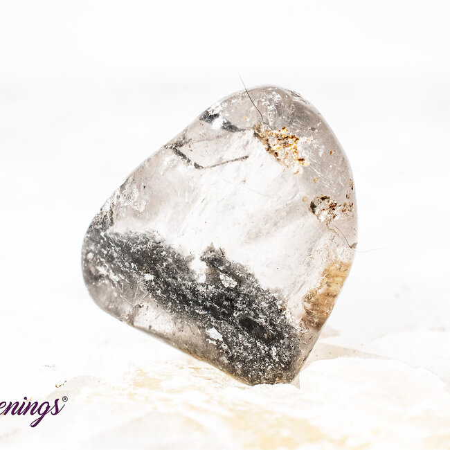 Lodolite (Ghost Garden Landscape) Quartz - Tumbled (Ladolite Chlorite Scenic)