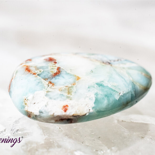 Larimar (Dolphin Stone) - Tumbled