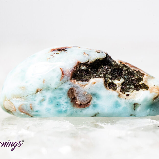 Larimar (Dolphin Stone) - Tumbled