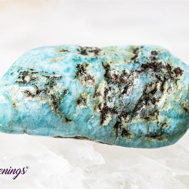 Larimar (Dolphin Stone) - Tumbled