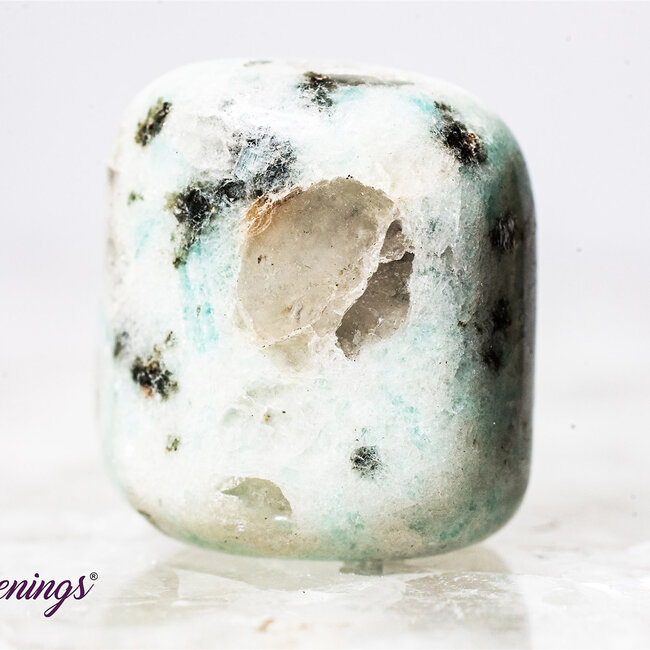 Kiwi Jasper (Amazon River Stone Sesame) - Tumbled