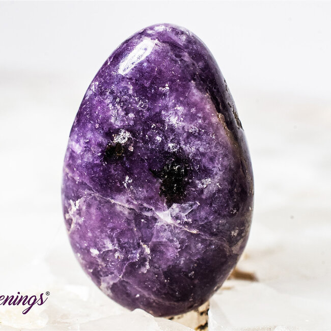Lepidolite (Purple Mica) - Tumbled Smooth