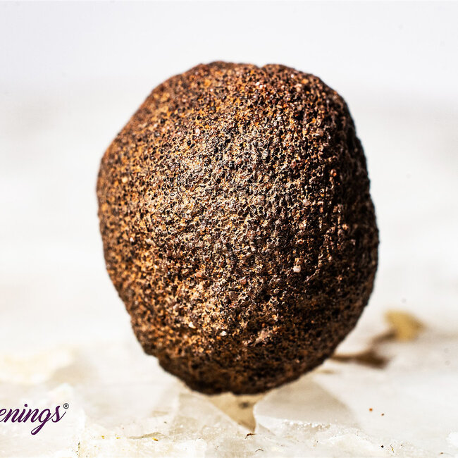 Moqui Balls Marbles (Shaman Stones) - Pair Set Large Thunderballs - Rough Raw Natural