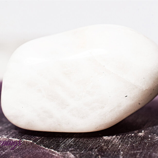 Milky Snow White Quartz - Tumbled